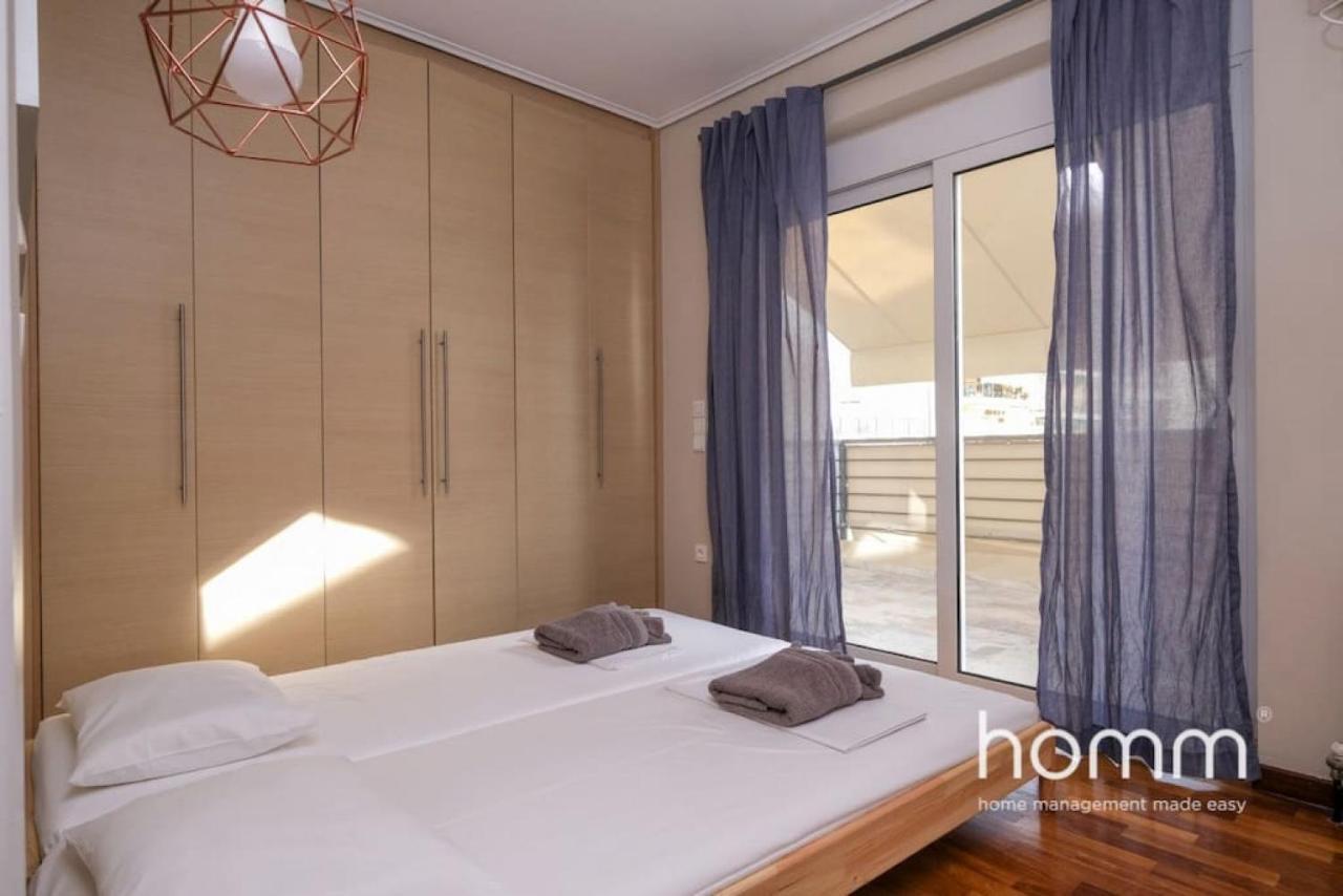 Piraeus Homm Apartment In Kazanova Str Sea View Exterior photo